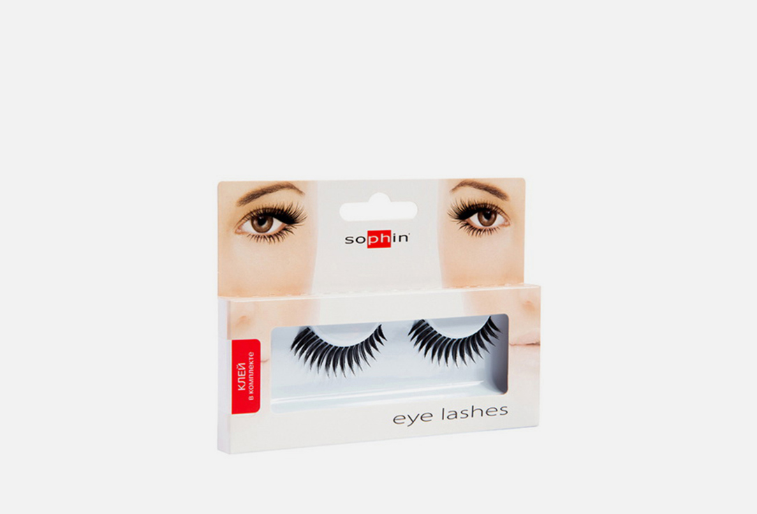 Изображение товара Накладные Ресницы Sophin 0471 натуральный волос