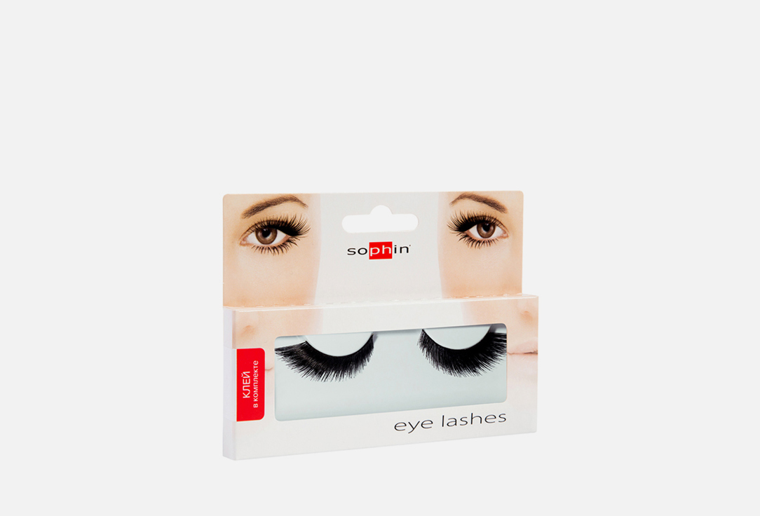 Изображение товара Накладные Ресницы Sophin 0472 натуральный волос