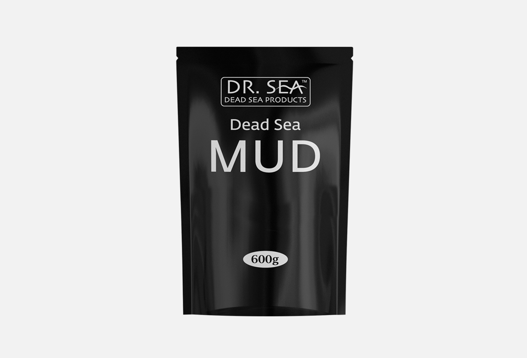 Грязь мертвого моря DR.SEA Black Dead Sea Mineral Mud 600 г грязь мертвого моря обогащенная dead sea mud 100 г