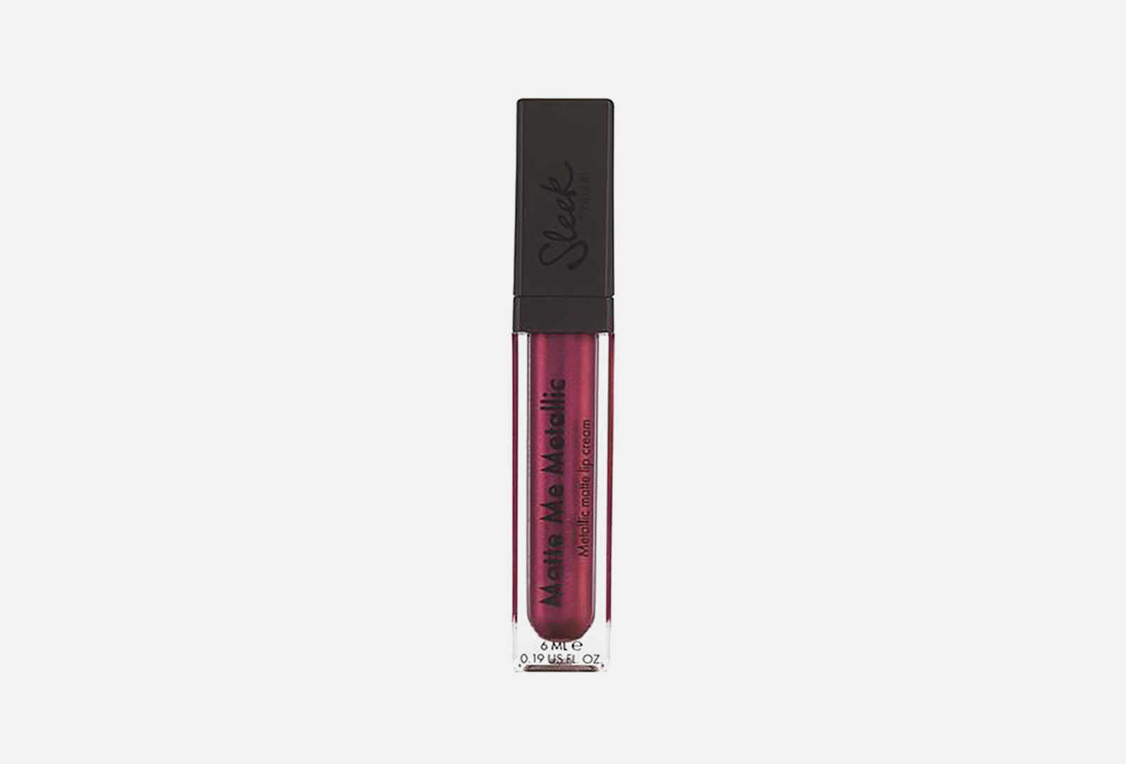 Sleek Жидкая матовая губная помада Matte Me Metallic Platinised Plum 6 ...