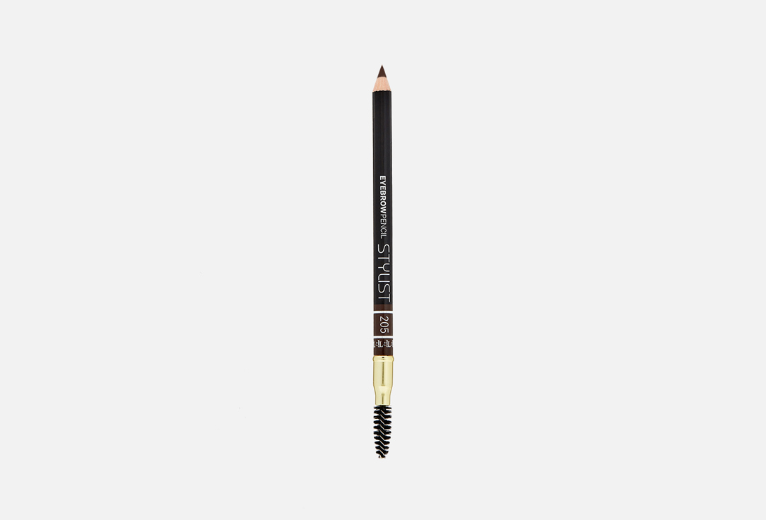 карандаш для бровей со щеточкой TF Cosmetics Eyebrow Pencil Stylist 205 коричневый