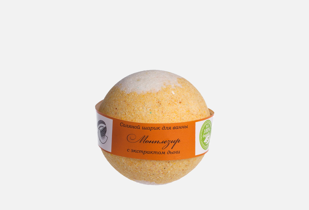 

Соляной шар для ванн SAVONRY, MONPLAISIR (melon) 140 г