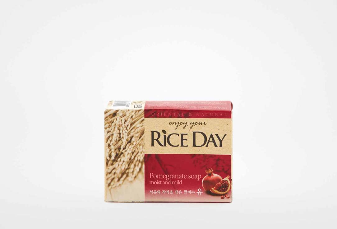 Туалетное мыло LION Rice Day с гранатом и пионом 100 г мыло скраб rice day пять злаков 100 г