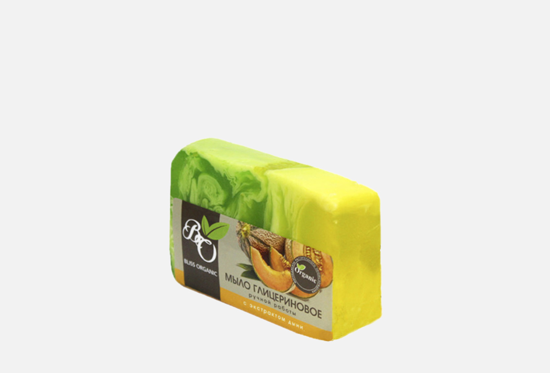 

Мыло ручной работы BLISS ORGANIC, Дыня 100 г