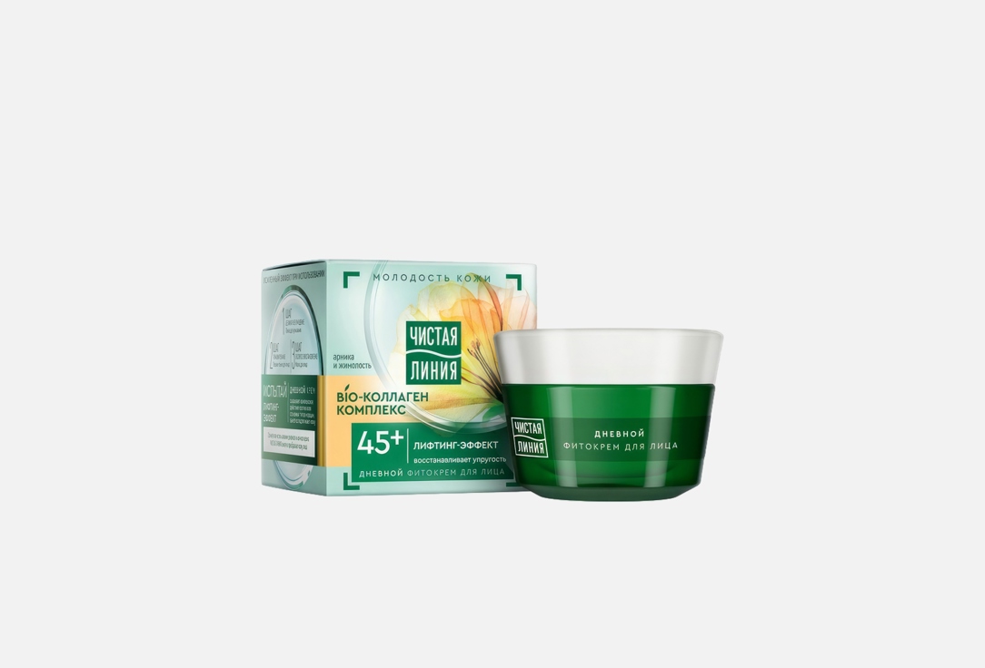 Изображение товара Дневной крем для лица От 45 лет Чистая Линия Арника и Жимолость