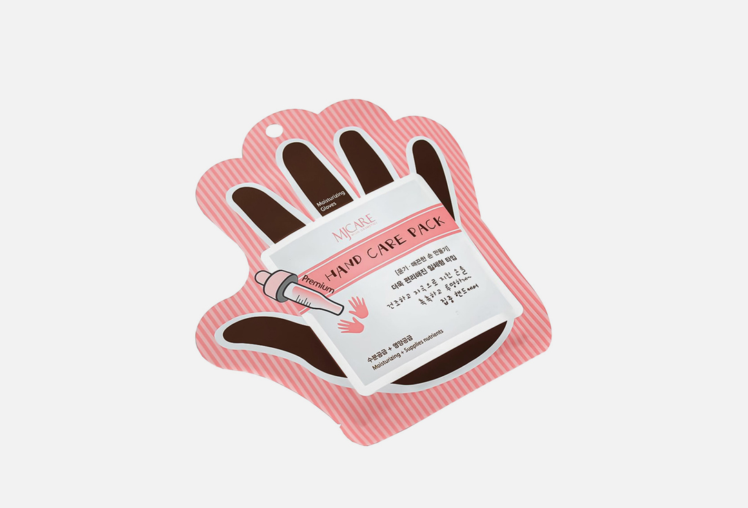 Маска-перчатки для рук MIJIN CARE Hand care pack premium 16 г экспресс маска перчатки для рук mijin hand care 2 шт 8 г 1 пара