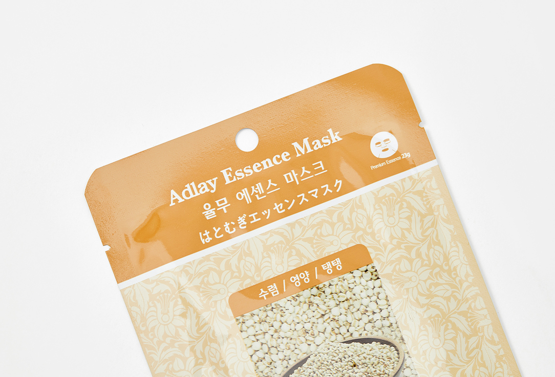 Маска тканевая адлай  Mijin Care Adlay Essence Mask  