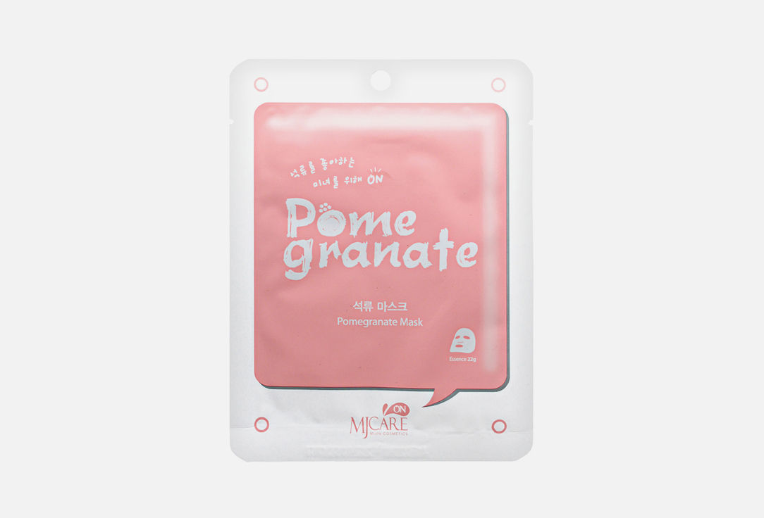 Маска тканевая для лица MIJIN CARE On Facial sheet mask with essence pomegranate 22 г
