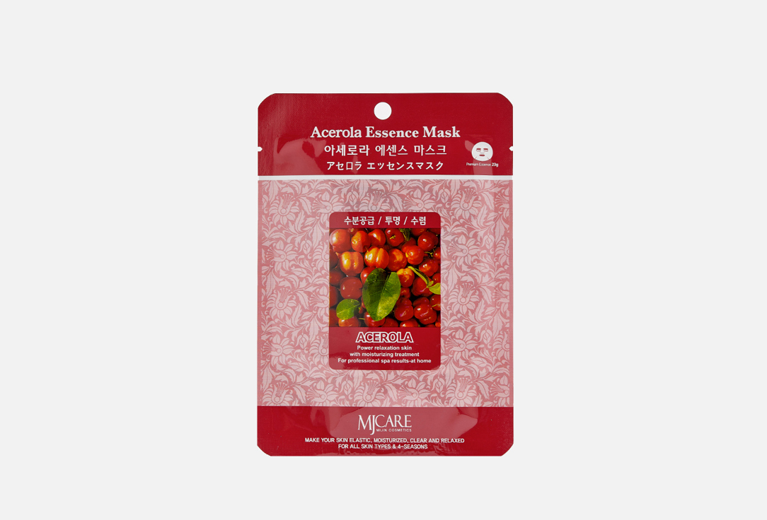 

Маска тканевая ацерола MIJIN CARE, Acerola Essence Mask 1 шт