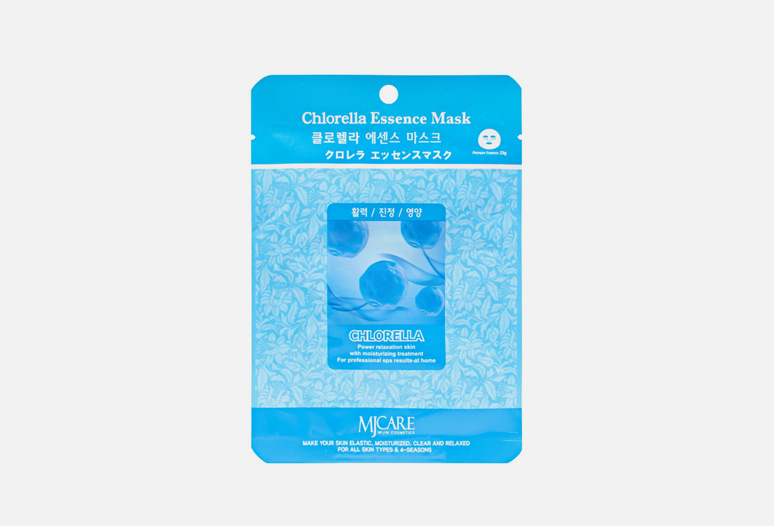 Маска тканевая для лица  Mijin Care Facial mask with Chlorella 