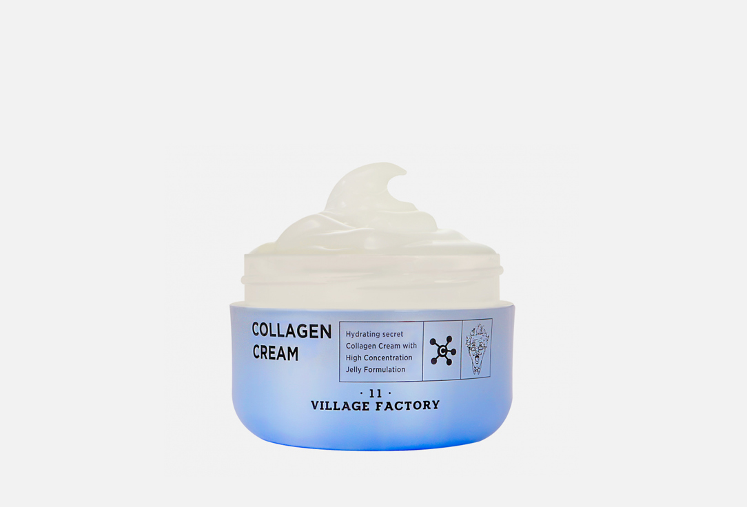 VILLAGE 11 FACTORY Крем д/лица увлажняющий с коллагеном Collagen Cream 50мл