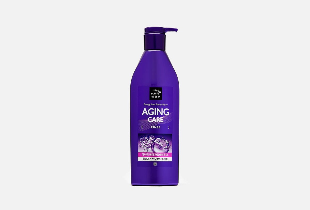 антивозрастной шампунь mise en scene aging care shampoo 680 мл Антивозрастной кондиционер MISE EN SCENE Aging Care Rinse 680 мл