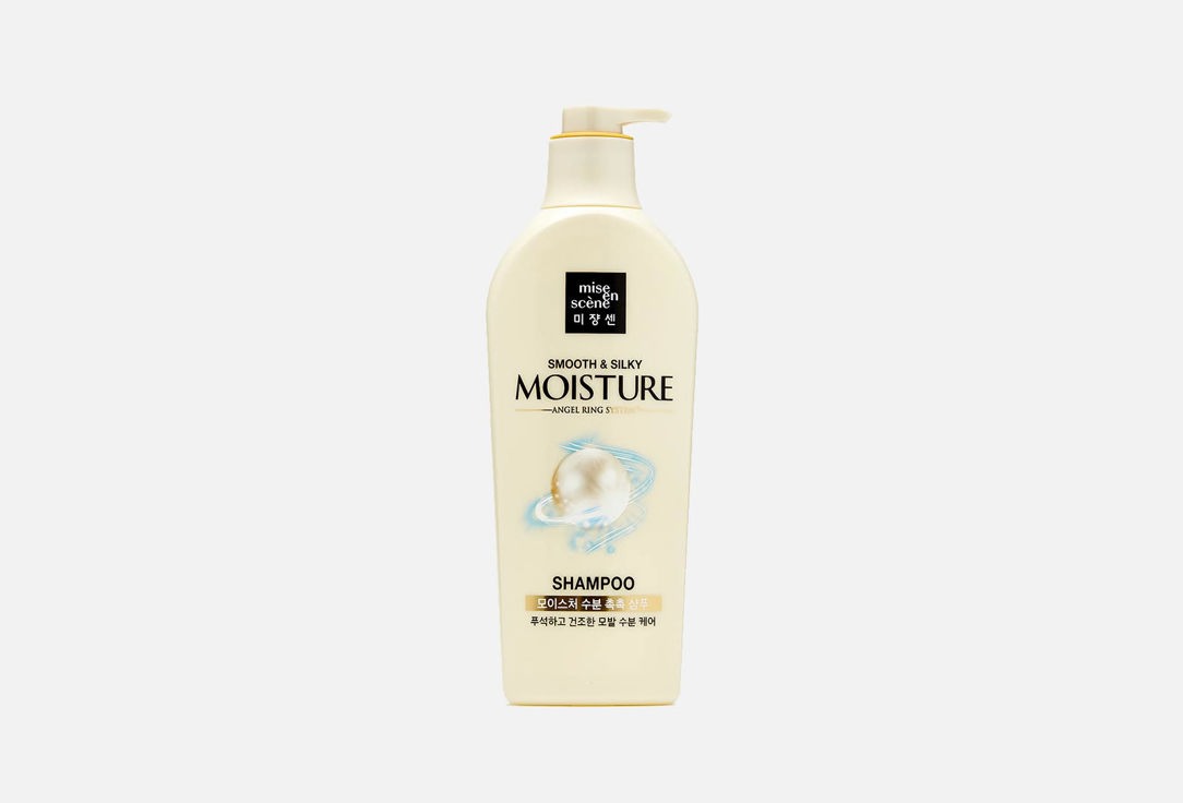 Увлажняющий шампунь для блеска волос Mise En Scene Pearl Smooth & Silky Moisture Shampoo 