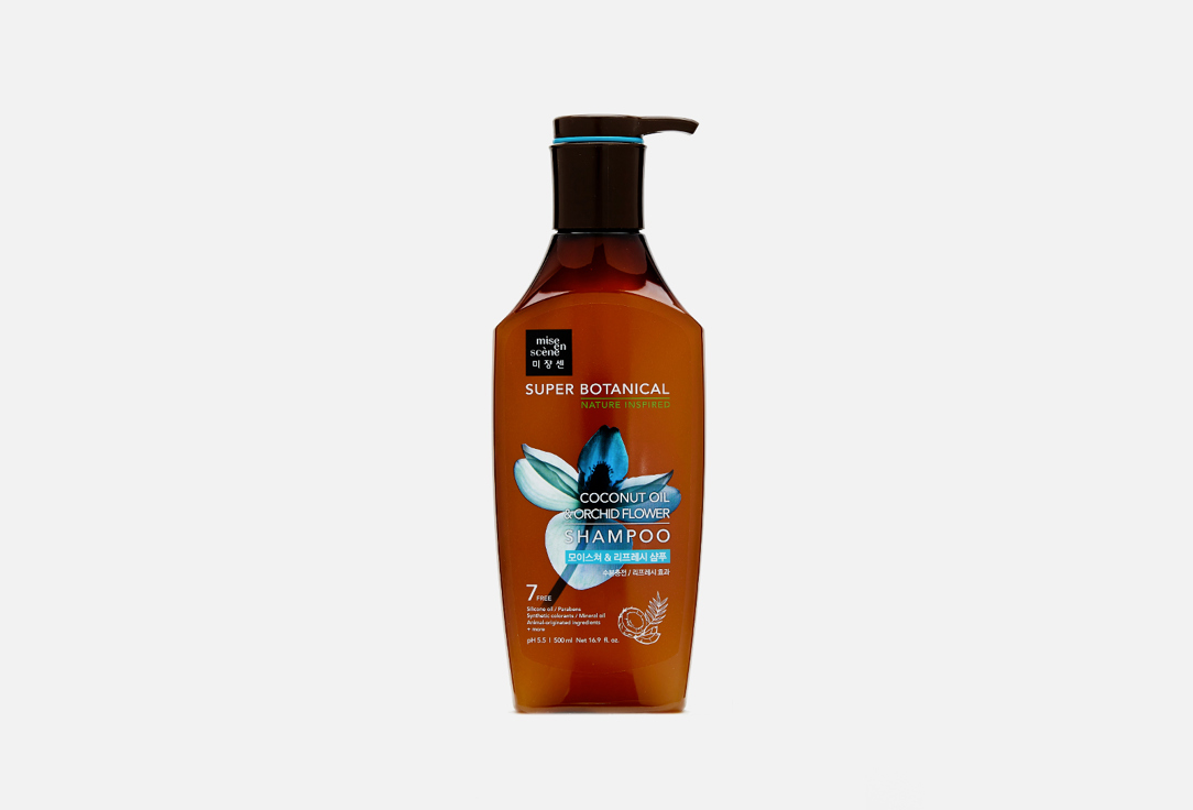 Увлажняющий освежающий шампунь Mise En Scene Super Botanical Moisture & Refresh Shampoo  