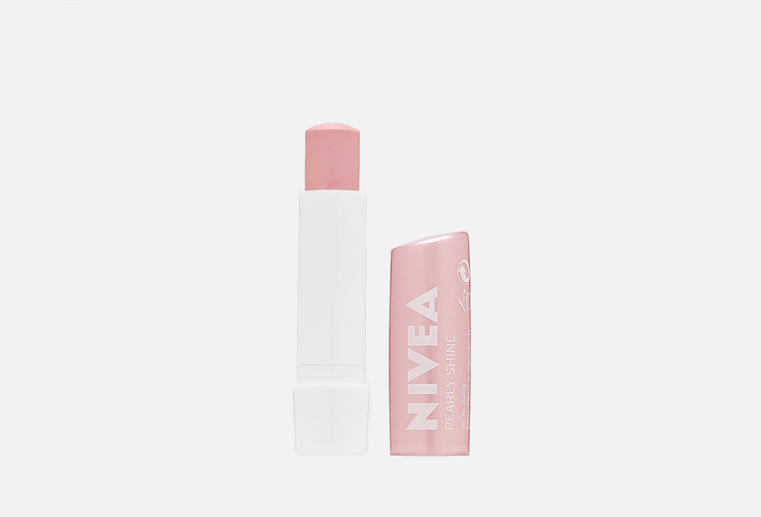 Бальзам для губ с экстрактом шелка NIVEA Сияние жемчуга 4.8 г nivea бальзам для губ вишневое сияние 6 уп розовый