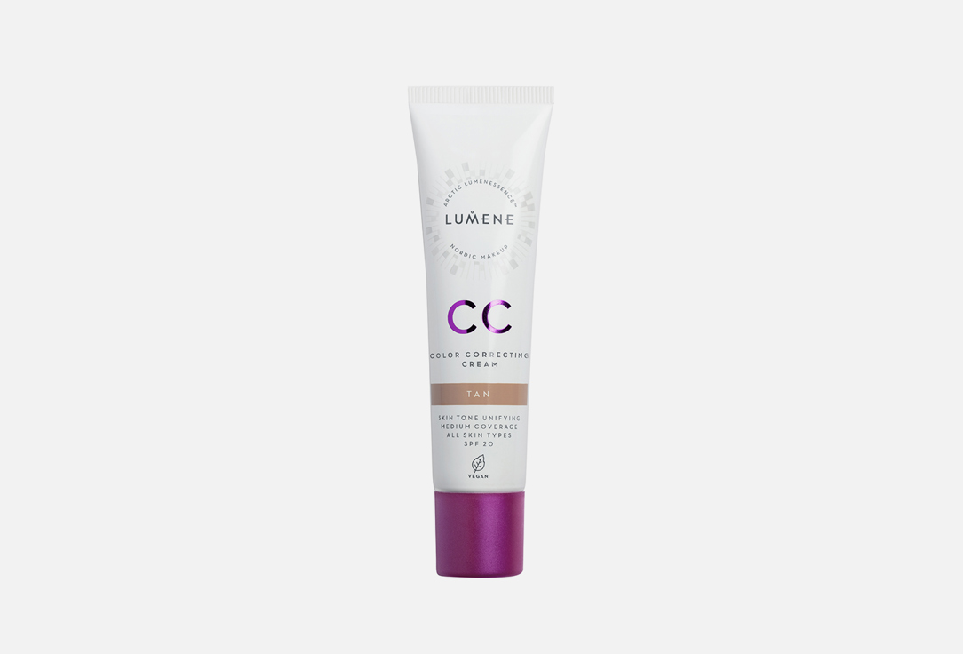 CC крем SPF 20 LUMENE CC Color Correcting Cream  Tan