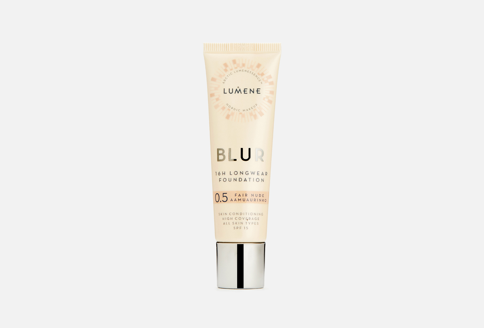 LUMENE Устойчивый тональный крем 16 часов SPF 15 Blur 0,5 Fair Nude 30 ...