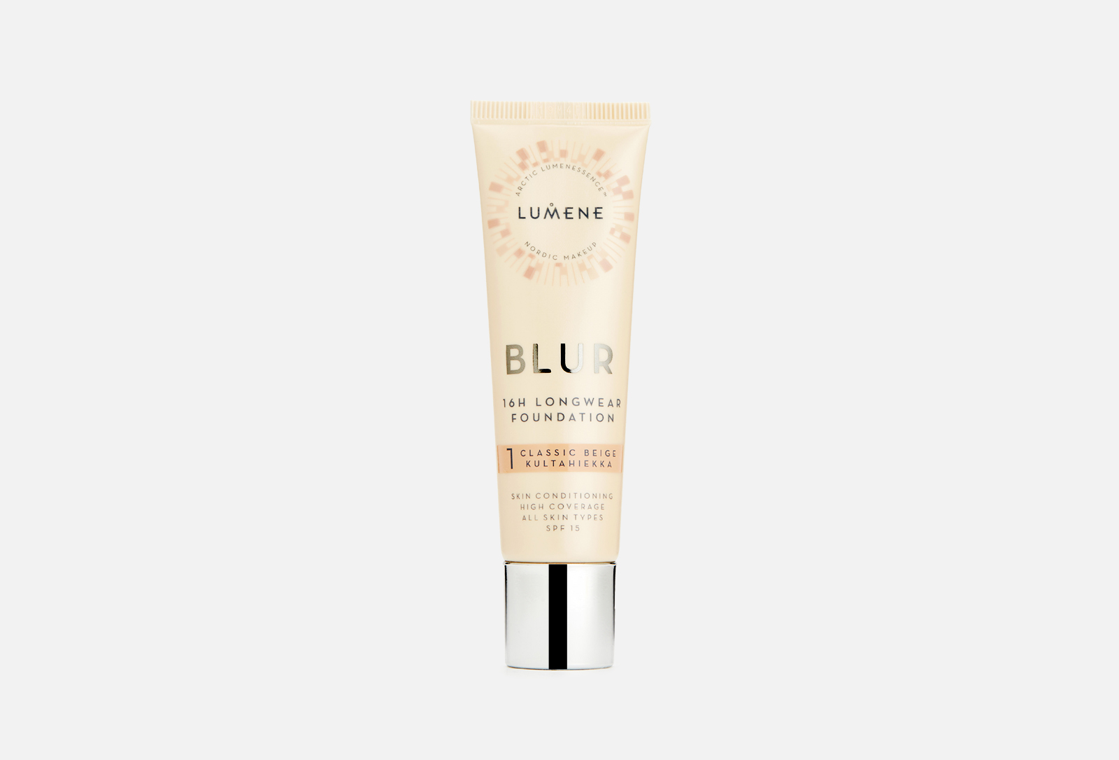 LUMENE Устойчивый тональный крем 16 часов SPF 15 Blur 1 Classic Beige ...