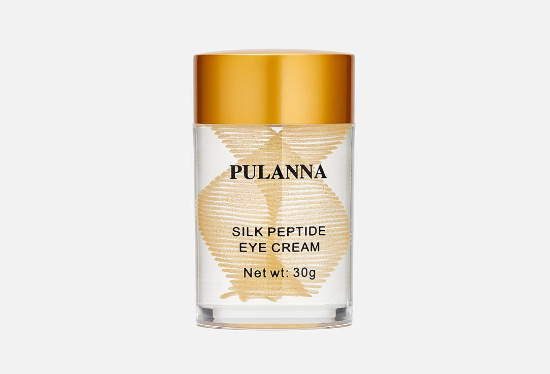 Крем для век на основе Пептидов Шелка PULANNA Silk Peptide 30 г крем для глаз pulanna крем для век с пептидами шелка silk peptide eye cream