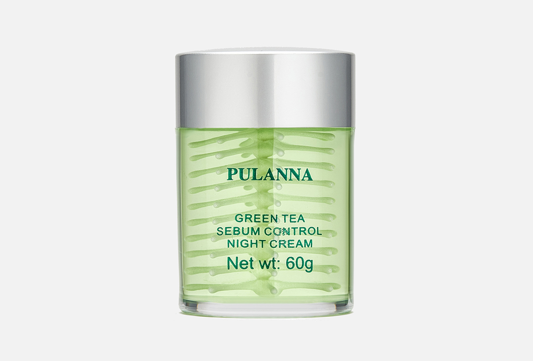 Изображение товара Ночной крем себум-контроль на основе Зеленого чая Pulanna