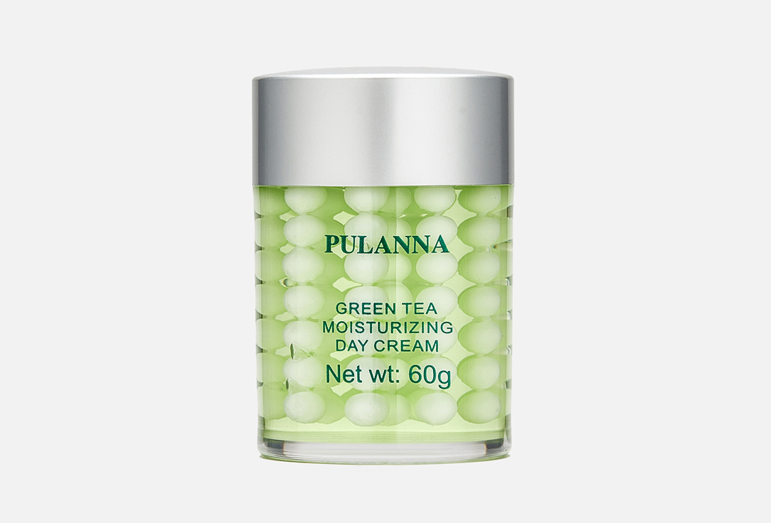 Изображение товара Увлажняющий дневной крем на основе Зеленого чая Pulanna 60 г для нормальной кожи
