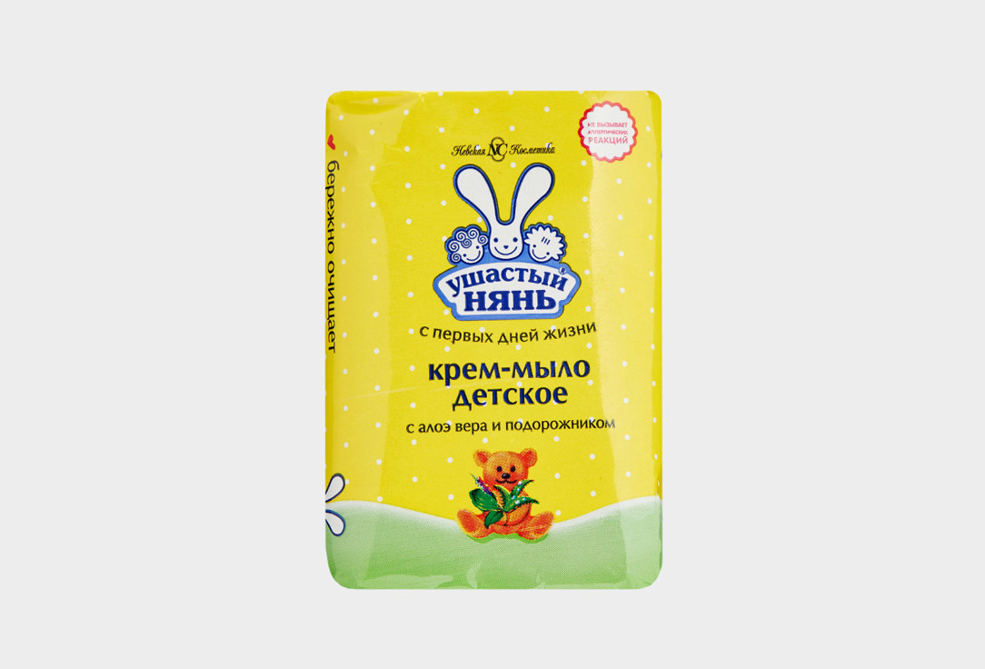 крем-мыло УШАСТЫЙ НЯНЬ Cream - soap 90 г крем для тела ушастый нянь крем детский 0 увлажняющий