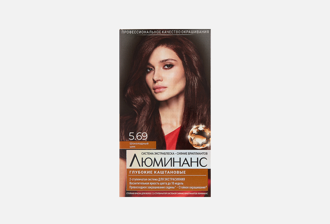 Изображение товара Краска для волос Schwarzkopf & Henkel Люминанс глубокие каштановые стойкая цветная