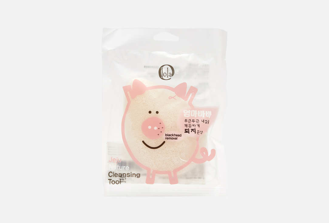 

Очищающий спонж конняку DR. LOLA, Waterdrop pure 1 шт