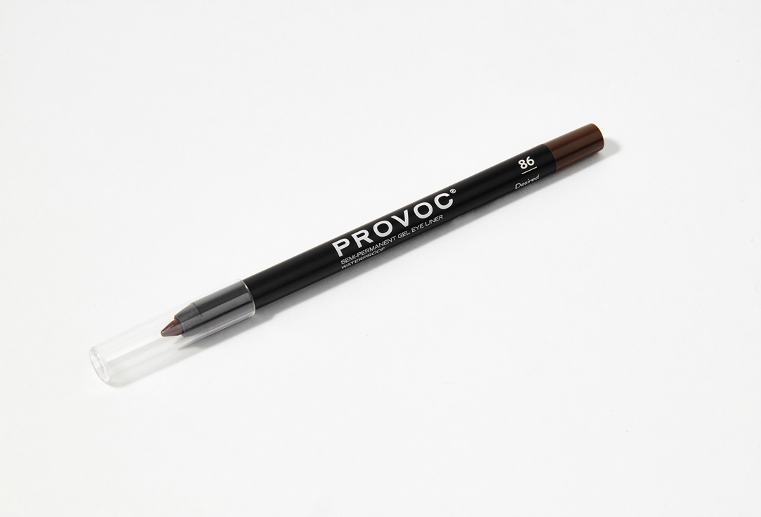 Водостойкий карандаш-подводка для глаз Provoc Gel Eye Liner 86