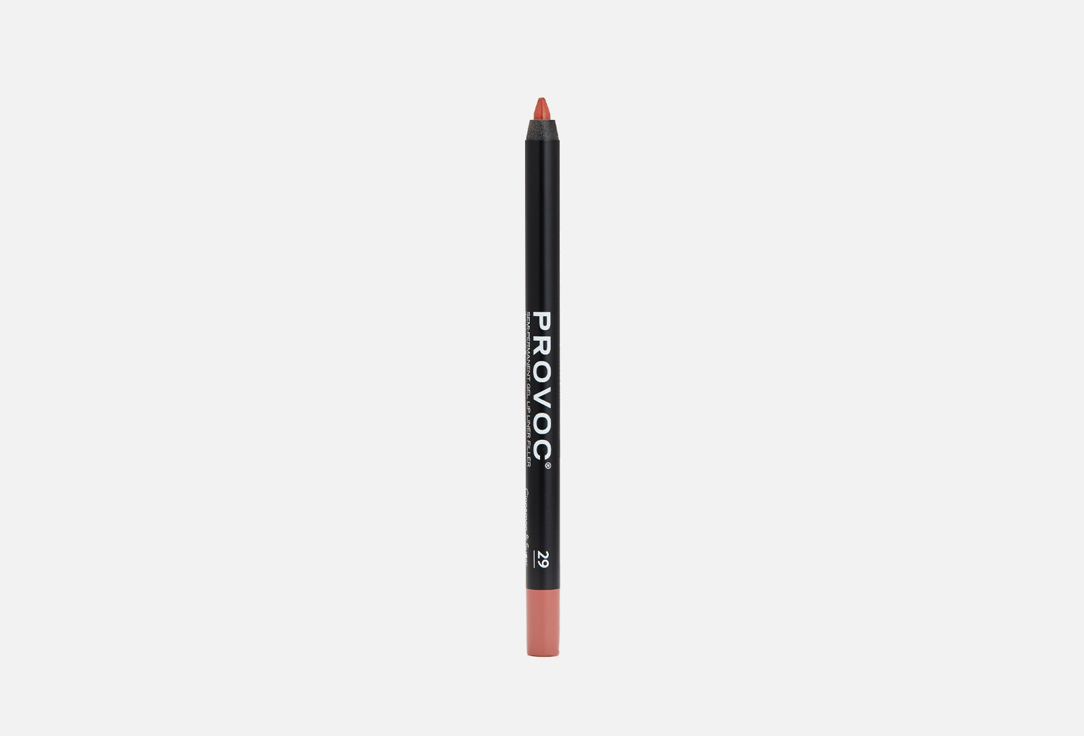 Гелевый водостойкий карандаш для губ  Provoc Semi-Permanent Gel Lip Liner Filler 29