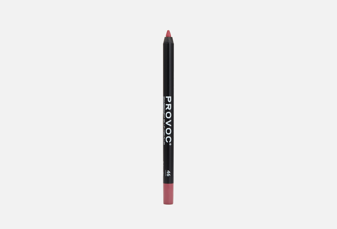 Гелевый водостойкий  карандаш для губ  Provoc Semi-Permanent Gel Lip Liner Filler 46