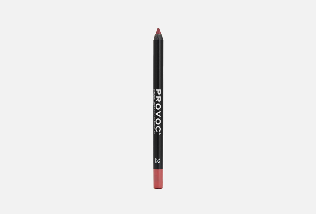 Гелевый водостойкий карандаш для губ  Provoc Semi-Permanent Gel Lip Liner Filler 32