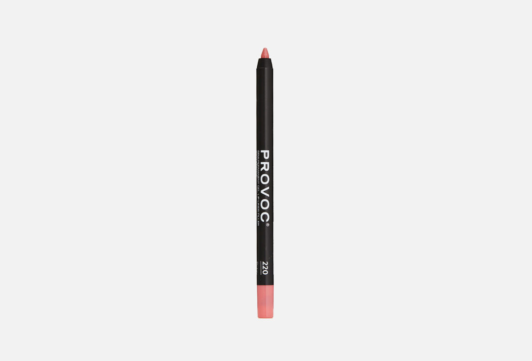 Гелевый водостойкий карандаш для губ  Provoc Semi-Permanent Gel Lip Liner Filler 220