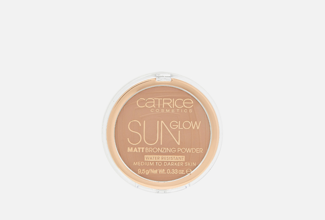 цена Пудра матирующая с эффектом загара CATRICE Sun Glow Matt Bronzing Powder 9.5 г