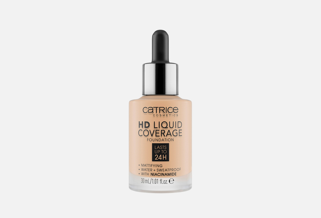 Тональная основа для лица CATRICE HD Liquid Coverage 30 мл тональная основа для лица catrice hd liquid coverage 30 мл