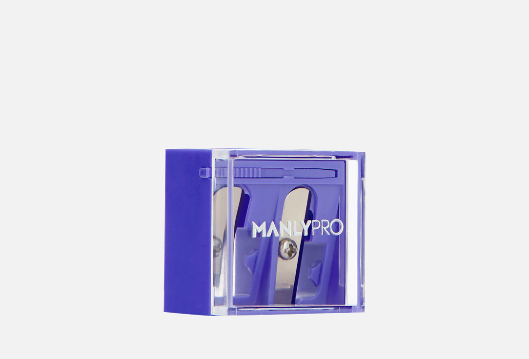 точилка для косметических карандашей с резервуаром тч01 manly pro Точилка для косметических карандашей MANLY PRO Pencil sharpener 1 шт
