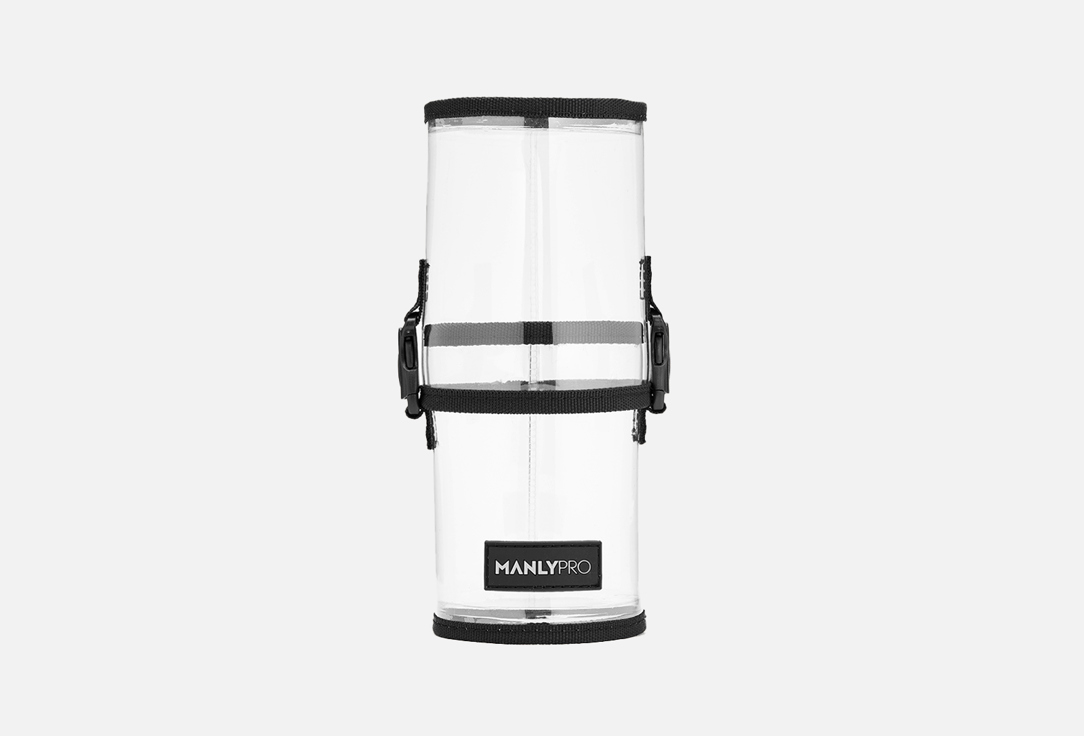 Изображение товара Тубус для хранения и транспортировки кистей Manly PRO КП34 прозрачный plastik