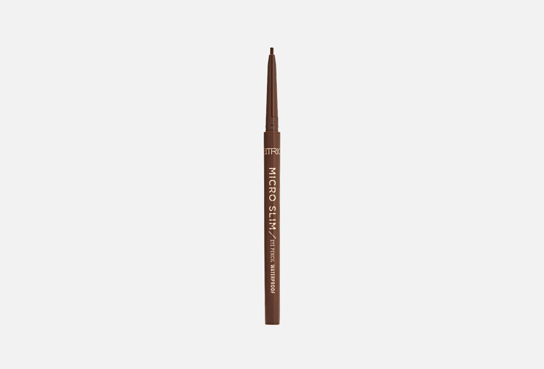 Водостойкий карандаш для глаз Catrice MICRO SLIM EYE PENCIL WATERPROOF  030 коричневый