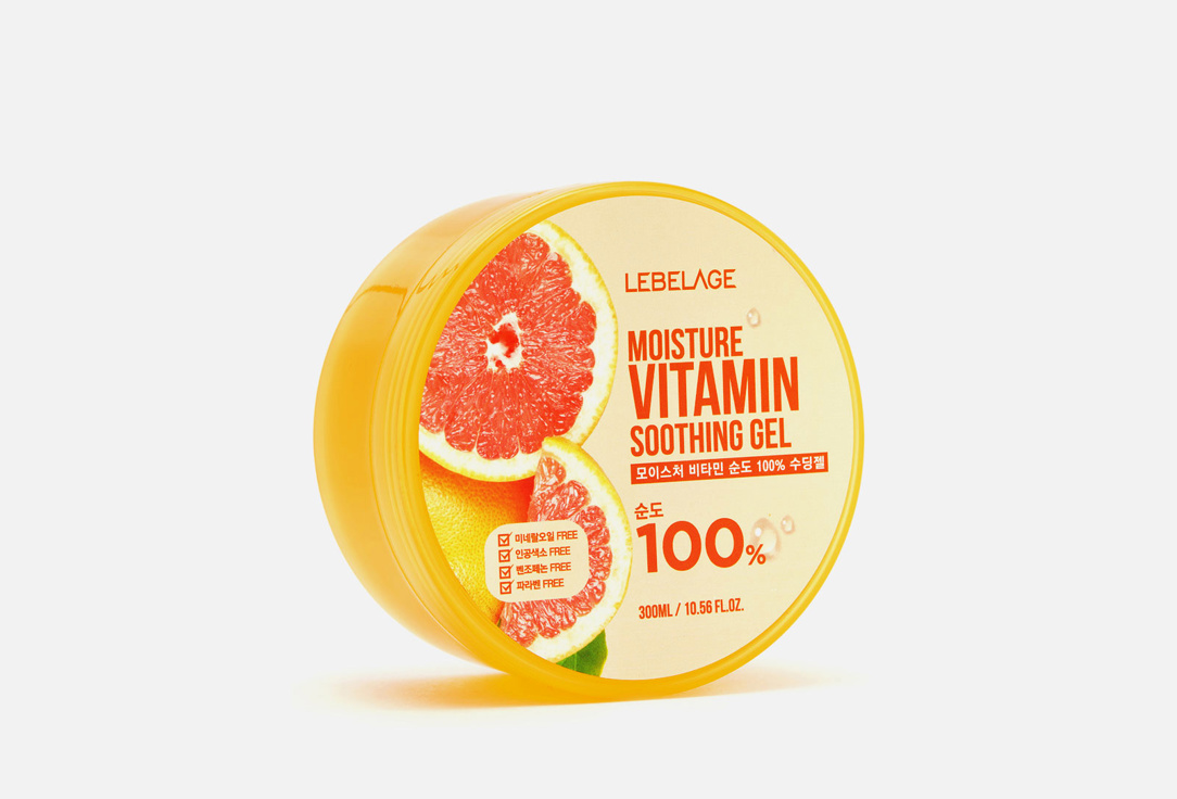 Изображение товара Lebelage Moisture Vitamin Soothing Gel гель для лица и тела с витамином E 300 мл