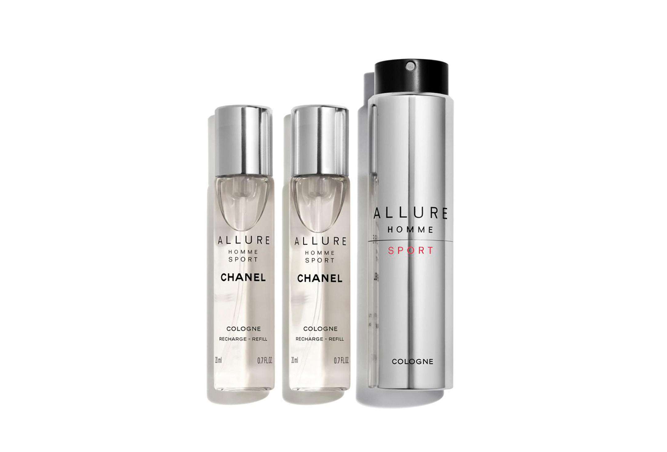 CHANEL ТУАЛЕТНАЯ ВОДА TWIST AND SPRAY ALLURE HOMME SPORT 3 шт