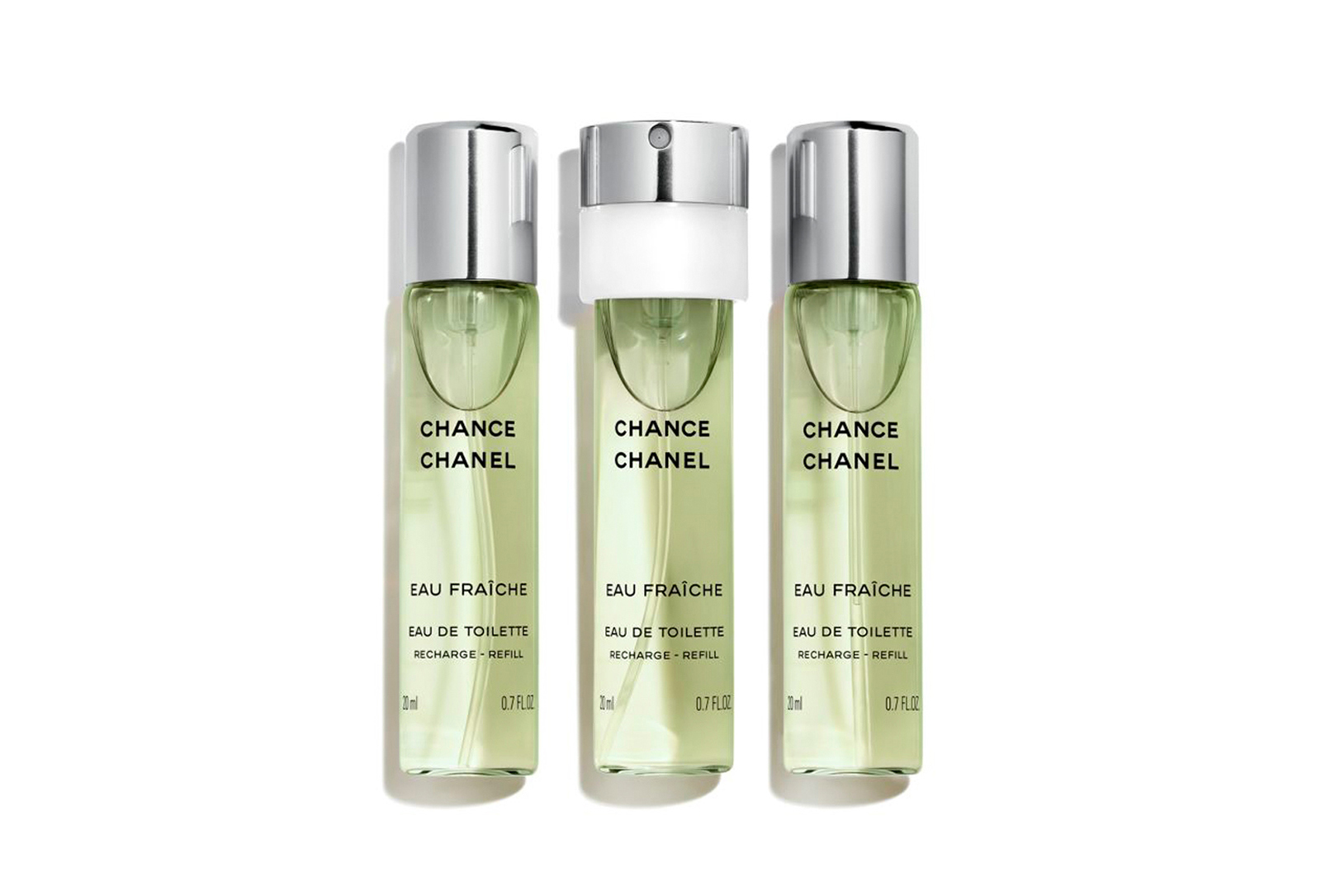 CHANEL ТУАЛЕТНАЯ ВОДА TWIST AND SPRAY CHANCE EAU FRAÎCHE 3 шт