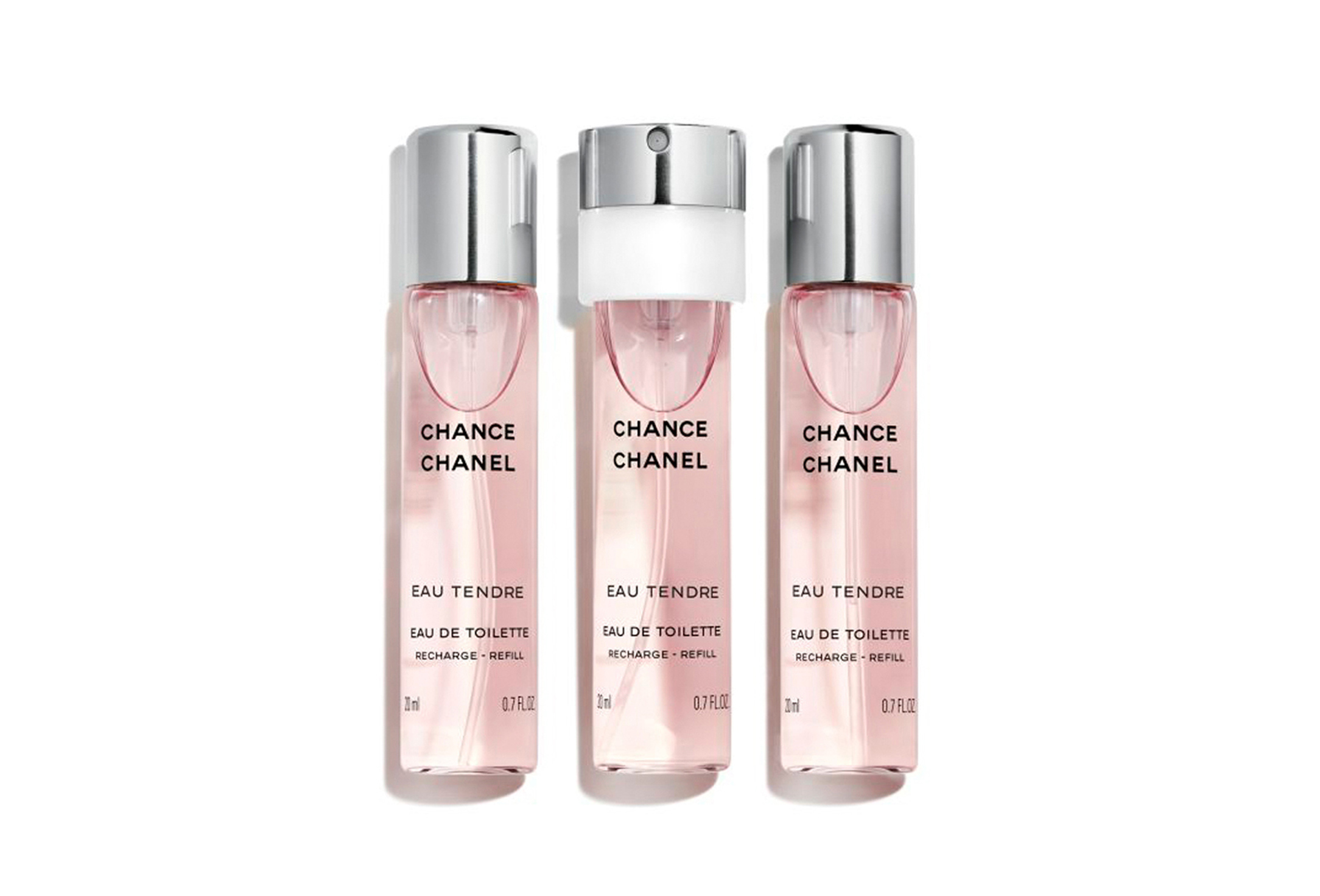 CHANEL ТУАЛЕТНАЯ ВОДА TWIST AND SPRAY CHANCE EAU TENDRE 3 шт