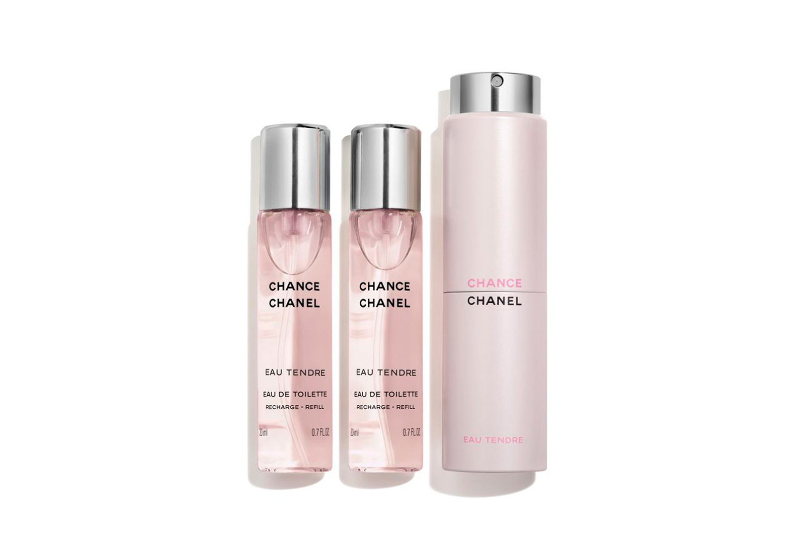 CHANEL ТУАЛЕТНАЯ ВОДА TWIST AND SPRAY CHANCE EAU TENDRE 3 шт