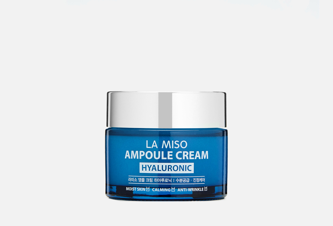 Крем ампульный с гиалуроновой кислотой LA MISO Ampoule Cream hyaluronic 50 мл la miso крем ампульный с пептидами – ampoule cream peptide 50г