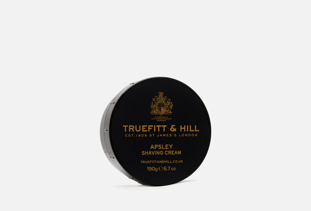 Крем для бритья TRUEFITT & HILL Apsley Shaving Cream 190 г apsley одеколон 3 38 унции truefitt