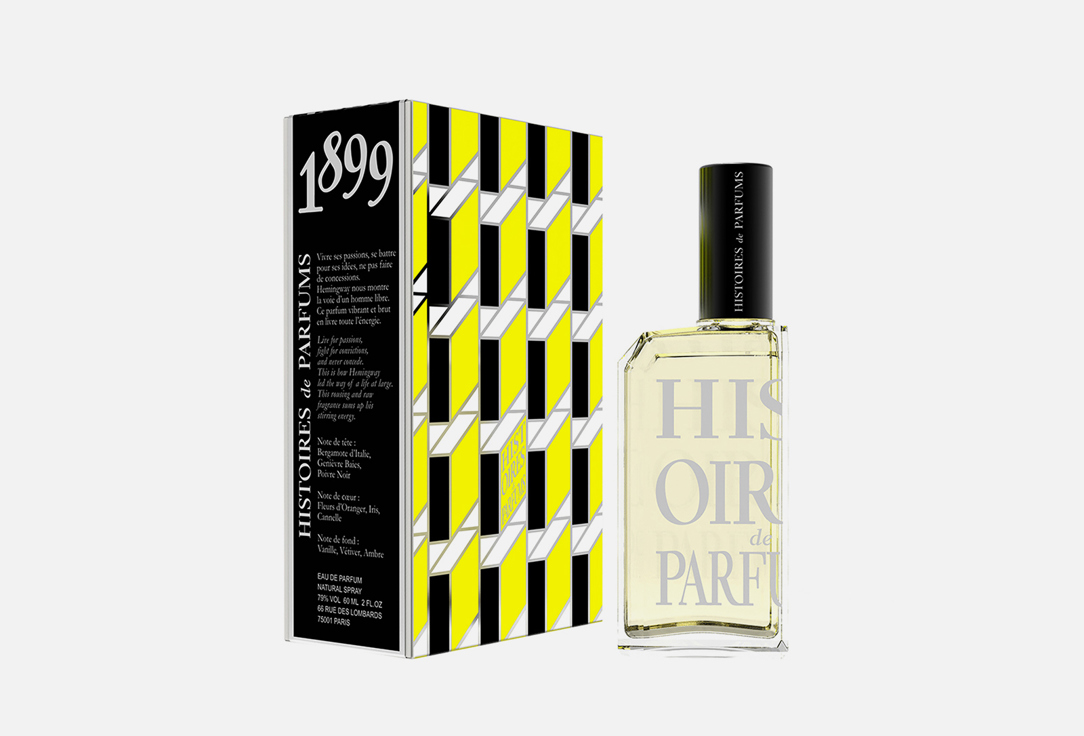 Изображение товара Парфюмерная вода Histoires de Parfums 1899 Hemingway унисекс 60 мл французский аромат