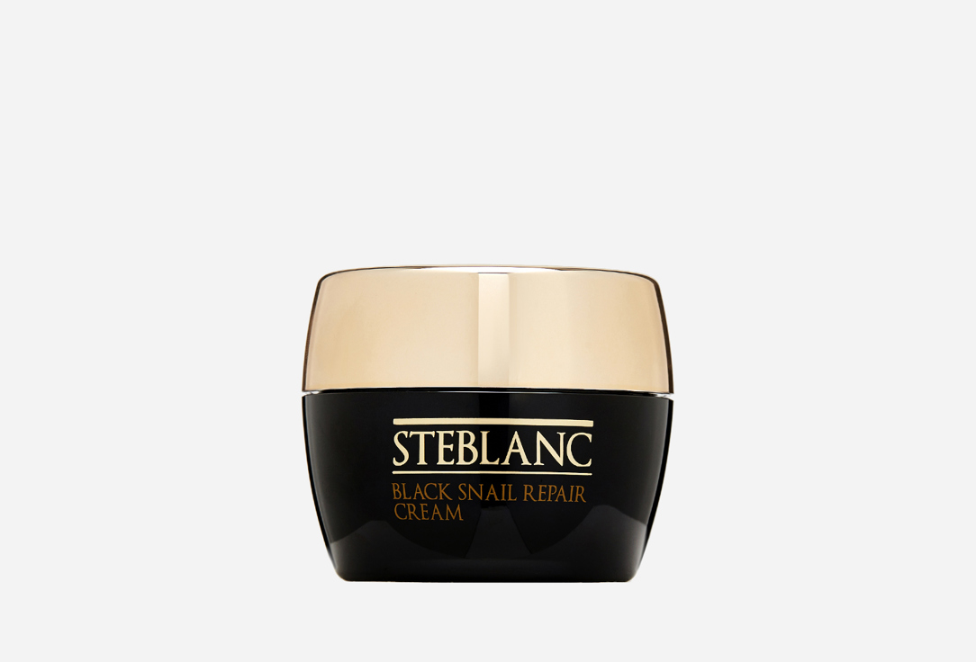 Крем для лица восстанавливающий с муцином Черной улитки Steblanc Black Snail Repair Cream 