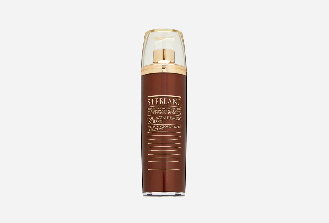 Эмульсия лифтинг для лица с коллагеном STEBLANC Collagen Firming Emulsion 115 мл уход за кожей лица steblanc питательный крем лифтинг для лица с коллагеном