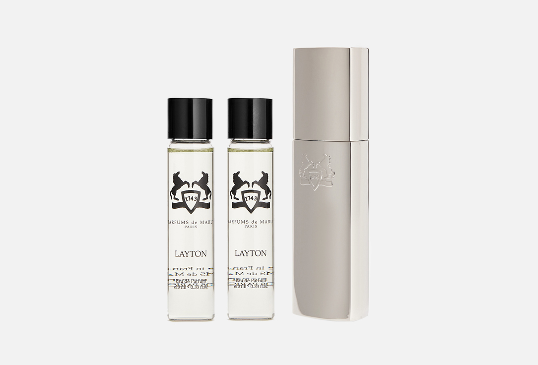 Дорожный набор  3*10мл + тревел кейс Parfums de Marly Layton 