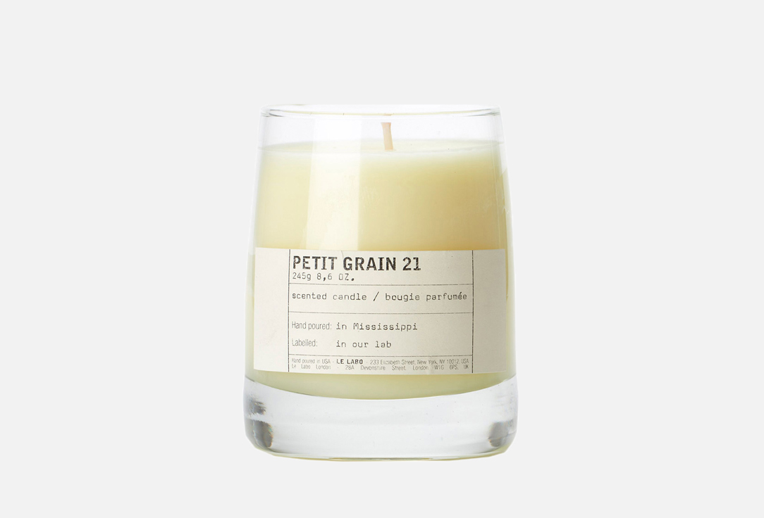 Свеча парфюмерная LE LABO Petit Grain 21 245 г le labo verveine 32 classic candle